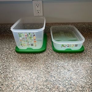 Tupperware | FridgeSmart Medium & Medium Deep Containers